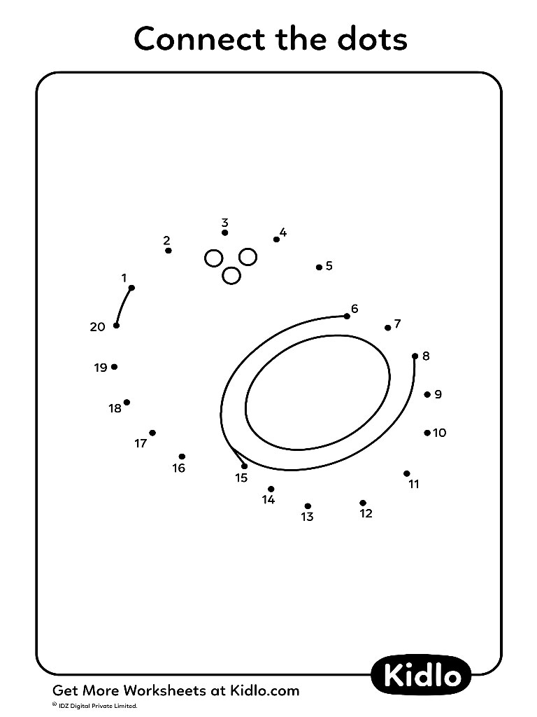 connect the dots 1 20 activity worksheet 34 kidlo com